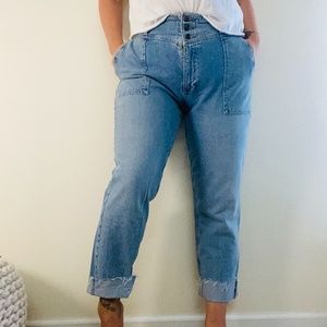 Light Wash Mom Jean